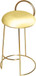 Ring - Counter Stool with Gold Legs