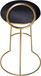 Ring - Counter Stool with Gold Legs