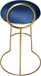 Ring - Counter Stool with Gold Legs