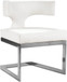 Alexandra - Dining Chair with Chrome Legs