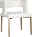 Caleb - Dining Chair with Gold Legs (Set of 2)