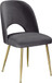 Logan - Dining Chair (Set of 2) - Gold Legs