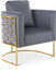 Casa - Chair with Gold Legs