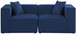 Cube - Linen Modular 2 Seat Sofa
