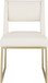 Jayce - Dining Chair (Set of 2), Gold Base