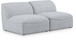 Miramar - 2 Seat Armless Modular Sofa