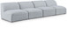 Miramar - 4 Seat Armless Modular Sofa
