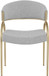 Privet - Dining Chair (Set of 2) - Gold Base