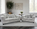 Krishna Sofa and Loveseat Set in Corduroy by Happy Homes