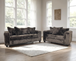 Krishna Sofa and Loveseat Set in Corduroy