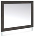 Hollivern - Dark Gray - Bedroom Mirror