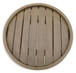 Marina Sun - Round End Table - Beige
