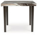 Jeshina - Square Dining Room Counter Table - Dark Brown / Beige