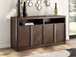 Dilenno - Dark Brown - Dining Room Server