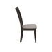Double Bridge - Splat Back Side Chair - Dark Brown