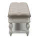 Magnolia Manor - Bed Bench - White