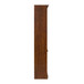 Brayton Manor - Jr Executive Open Bookcase - Dark Brown
