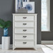 Allyson Park - 5 Drawer Chest - White