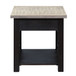 Heatherbrook - Drawer End Table - Black