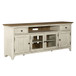 Farmhouse Reimagined - Entertainment 72" TV Stand - White