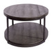 Modern View - Oval Cocktail Table - Dark Gray