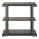 Modern View - Tiered End Table - Dark Gray
