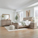 Rustic Traditions - Sleigh Bed, Dresser & Mirror
