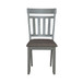 Newport - Splat Back Side Chair (RTA) - Gray
