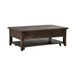 Paradise Valley - Rectangular Cocktail Table - Dark Brown