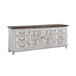 River Place - 75" Entertainment Console - White