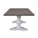 River Place - Trestle Table Set - White