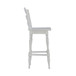 Magnolia Manor - Ladderback Swivel Bar Stool - White