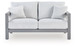 Hurley Park - Gray - Loveseat With Cushion