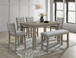 Renwick - Counter Height Bench - Gray