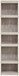 Willowton - Whitewash - Pier - 4 Shelves