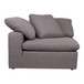 Clay - Livesmart Fabric Corner Chair - Light Gray