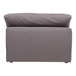 Clay - Livesmart Fabric Slipper Chair - Light Gray