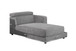 Alwin - Modular Rf Chaise - Dark Gray Fabric