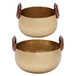 Bowl With Handles 10 / 12" - Gold