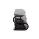 Metro - 120 TV Stand - Black Wood And Black Glass