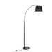 March - Floor Lamp - Black Marble