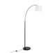 March - Floor Lamp - Black Marble