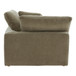Clay - Performance Fabric Corner Chair - Light Brown