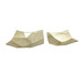 Metal Hammered Plates 10 / 13" (Set of 2) - Gold