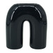 Ceramic 8" Horseshoe Vase - Navy Blue