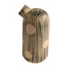 Stoneware 11" Striped Polka Dot Vase - Blue/Ivory