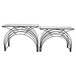 Metal Arch Accent Tables 29 / 31" (Set of 2) - Black