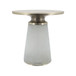 Metal Top Nebular Side Table 18" - Frost