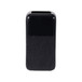 Ceramic 10" Squared Grooved Vase - Black