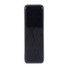Ceramic 18" Squared Grooved Vase - Black